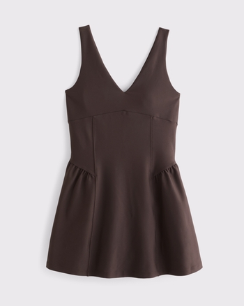 YPB sculptLUX V-Neck Flirty Mini Dress