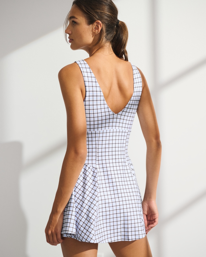 YPB sculptLUX V-Neck Flirty Mini Dress - thumbnail 5