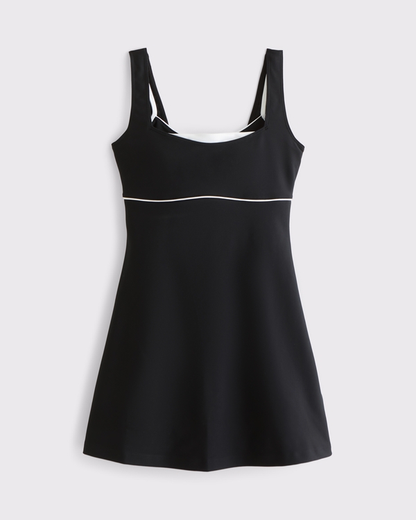 abercrombie ypb sculptlux mini dress Women's YPB sculptLUX Mini Dress in Black | Size L PETITE