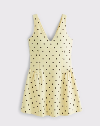 YPB sculptLUX V-Neck Mini Dress from Abercrombie & Fitch - $85
