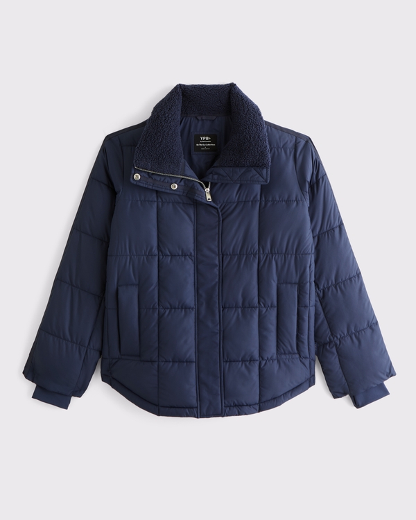 YPB On The Go 6AM Puffer Jacket, Navy view 1