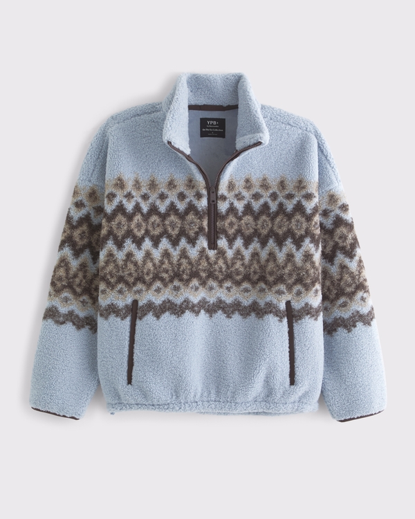 YPB On The Go Sherpa Half-Zip Sweatshirt