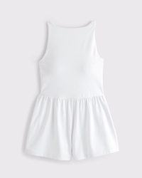 YPB studioFLEX Open-Back Slash Romper