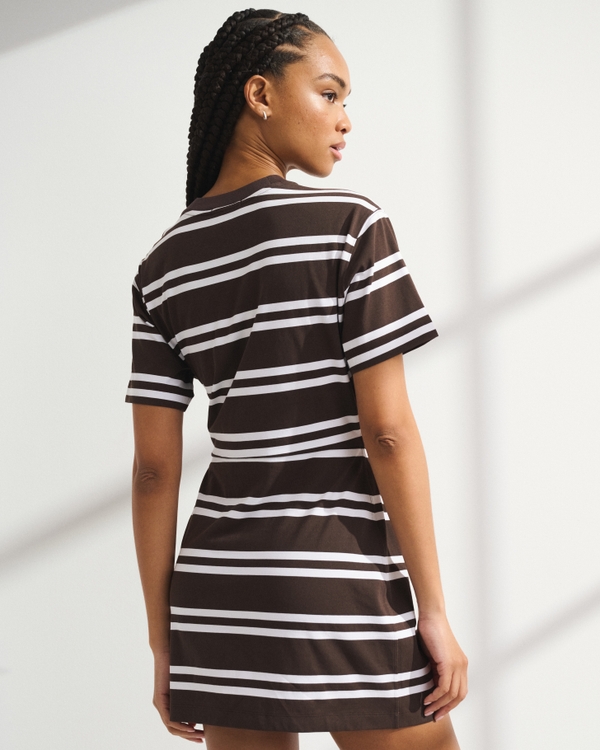 YPB On The Go Tie Mini Dress