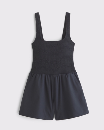 YPB motionTEK Smocked Romper from Abercrombie & Fitch - $44.99