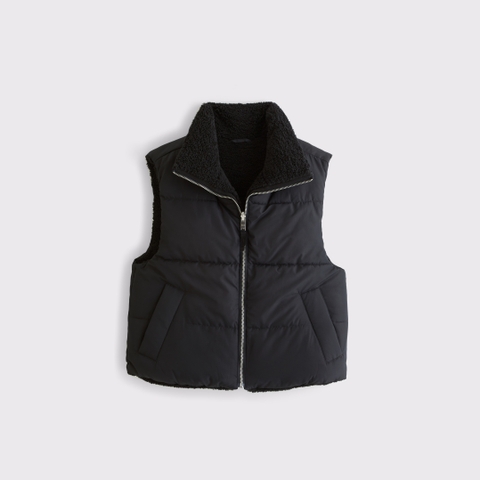 Женские жилеты Abercrombie & Fitch YPB On The Go Reversible Puffer Vest
