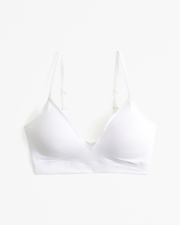 Abercrombie & Fitch, Tops, Abercrombie White Seamless Bandeau Bralette