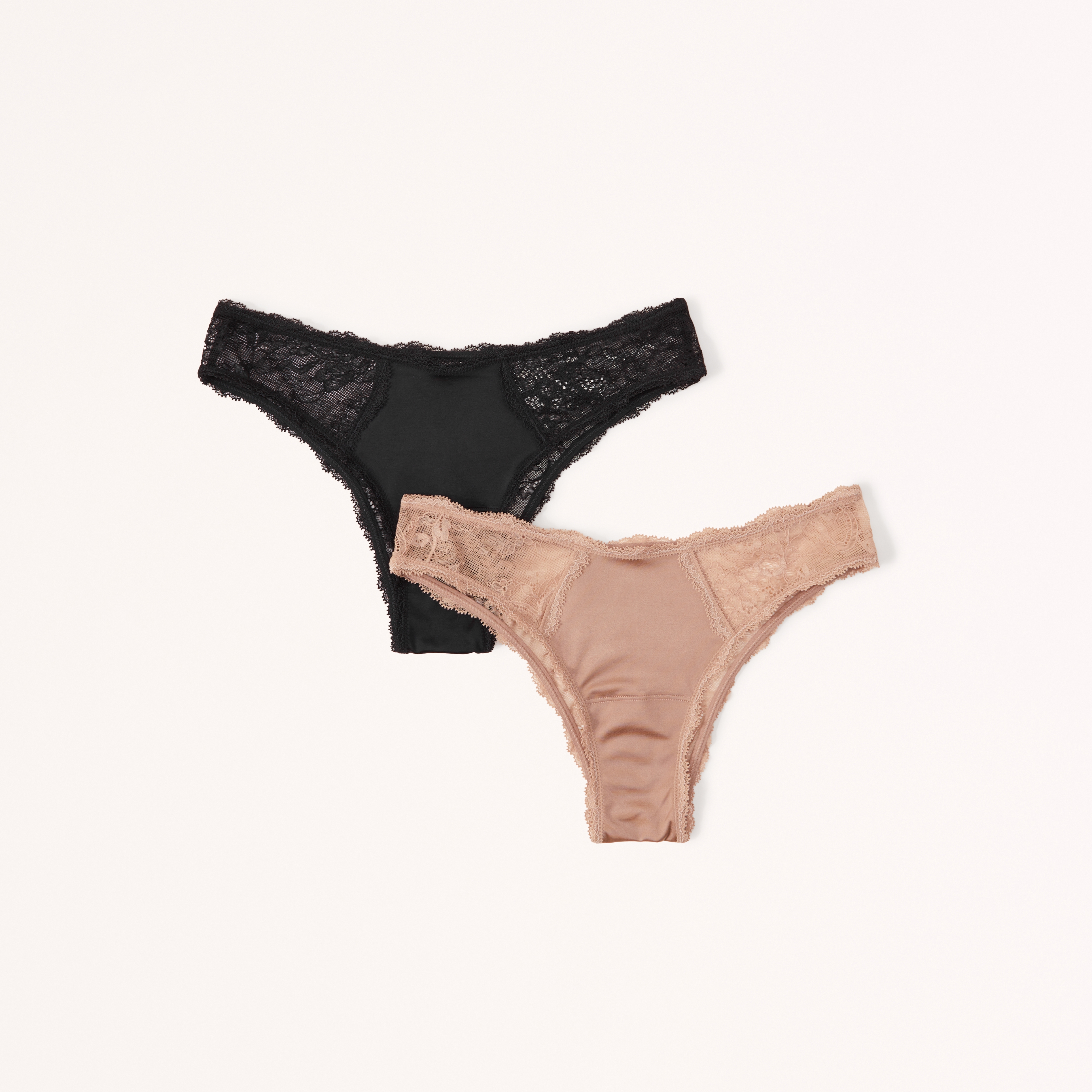 Women s 2 Pack Lace and Satin Undies Women s Intimates