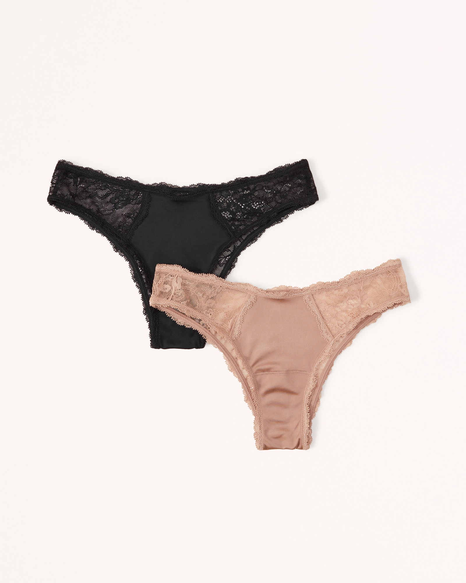 Women's 2-Pack Lace and Satin Undies