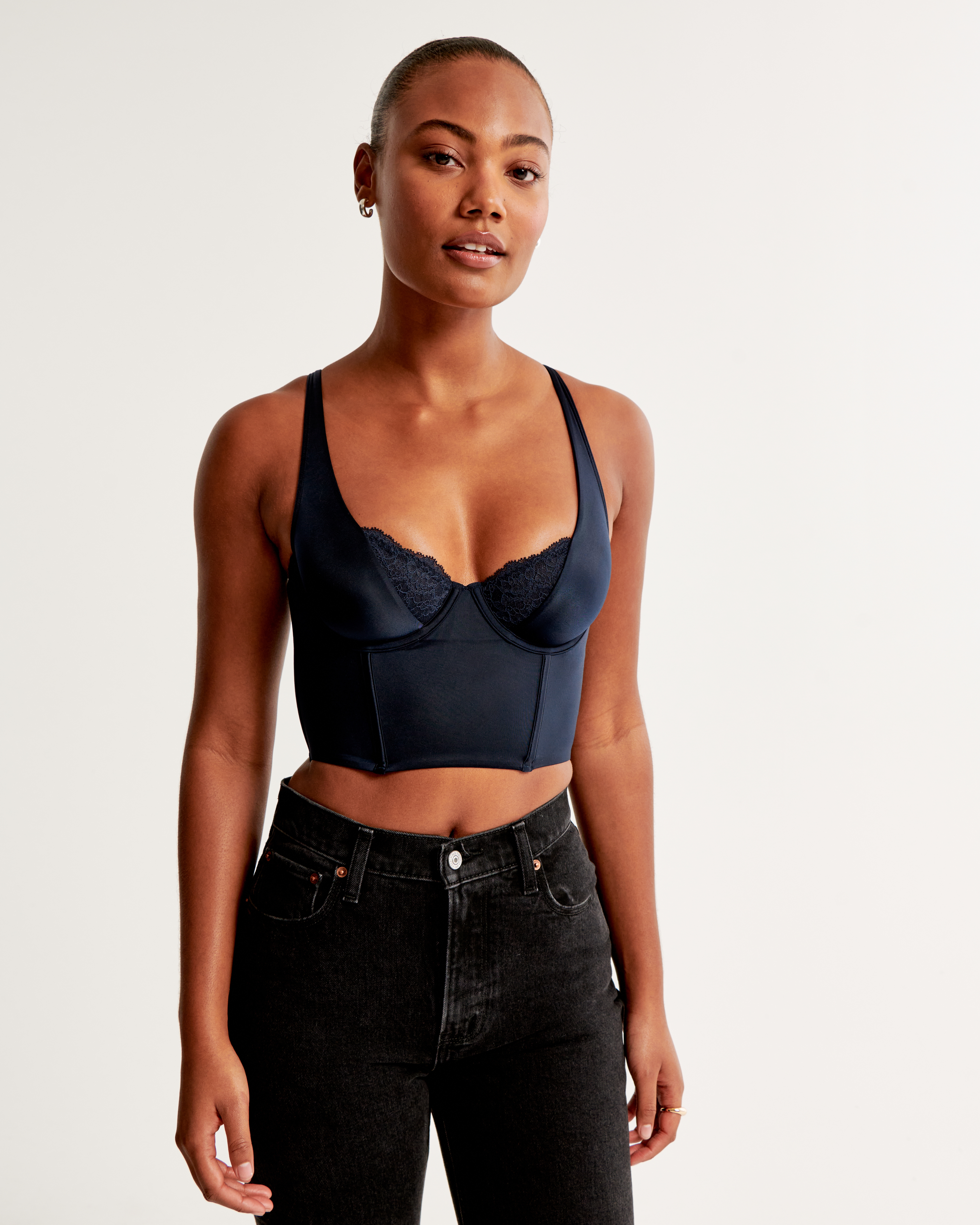 Balconette store bustier top