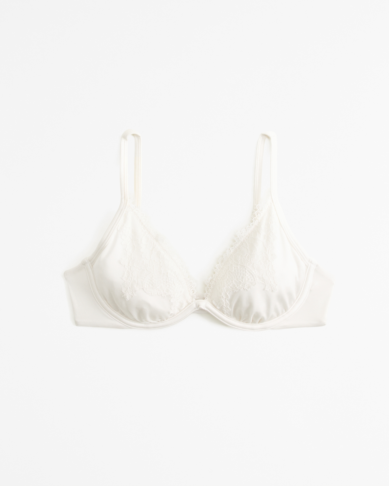 Hollister Gilly Hicks Off White Lace Padded Bralette, Size XS