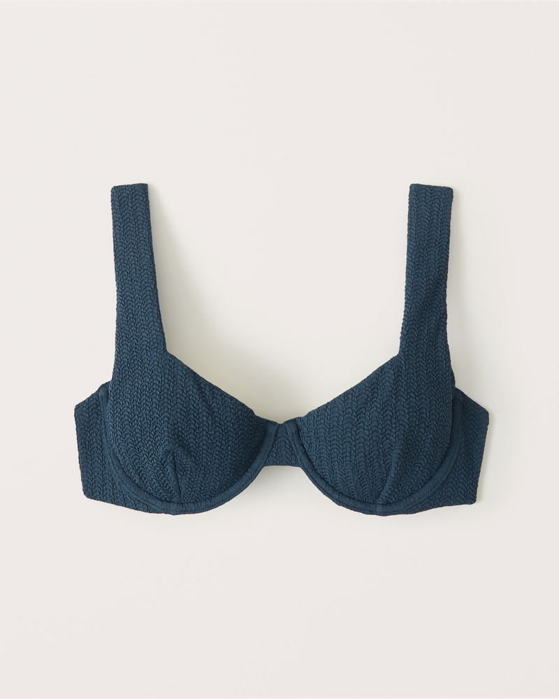 Wide Strap Underwire Bikini Top