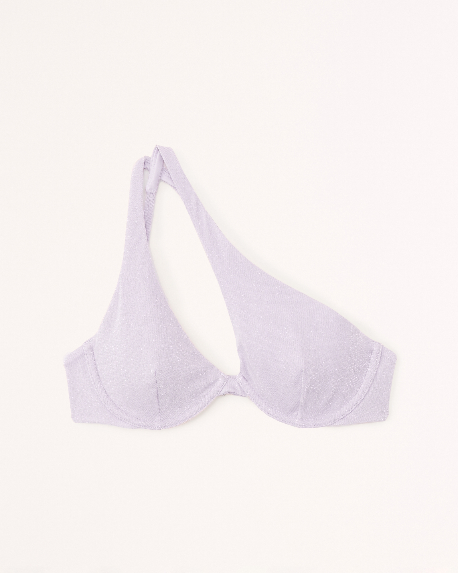 Shimmer Asymmetrical Underwire Bikini Top