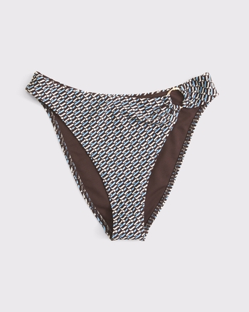 O-Ring Mid Rise Moderate Bikini Bottom