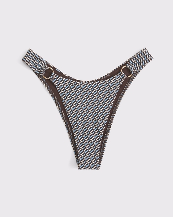 O-Ring Ultra High Leg Cheeky Bikini Bottom