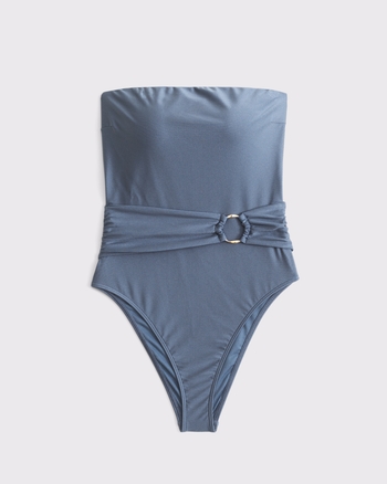 A&F Marina O-Ring One Piece Swimsuit