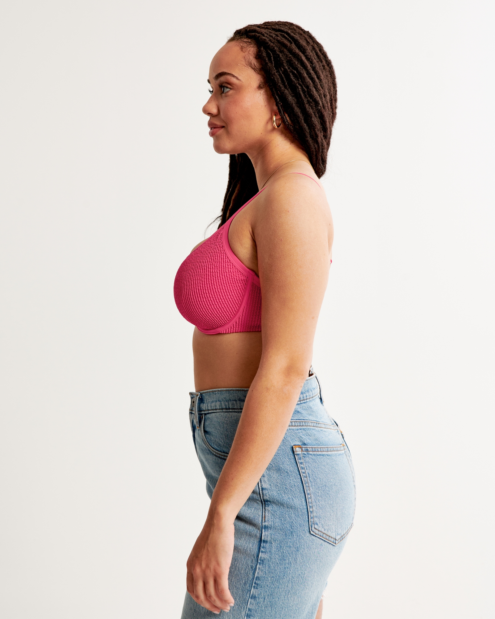Curve Love Continuous Underwire Bikini Top