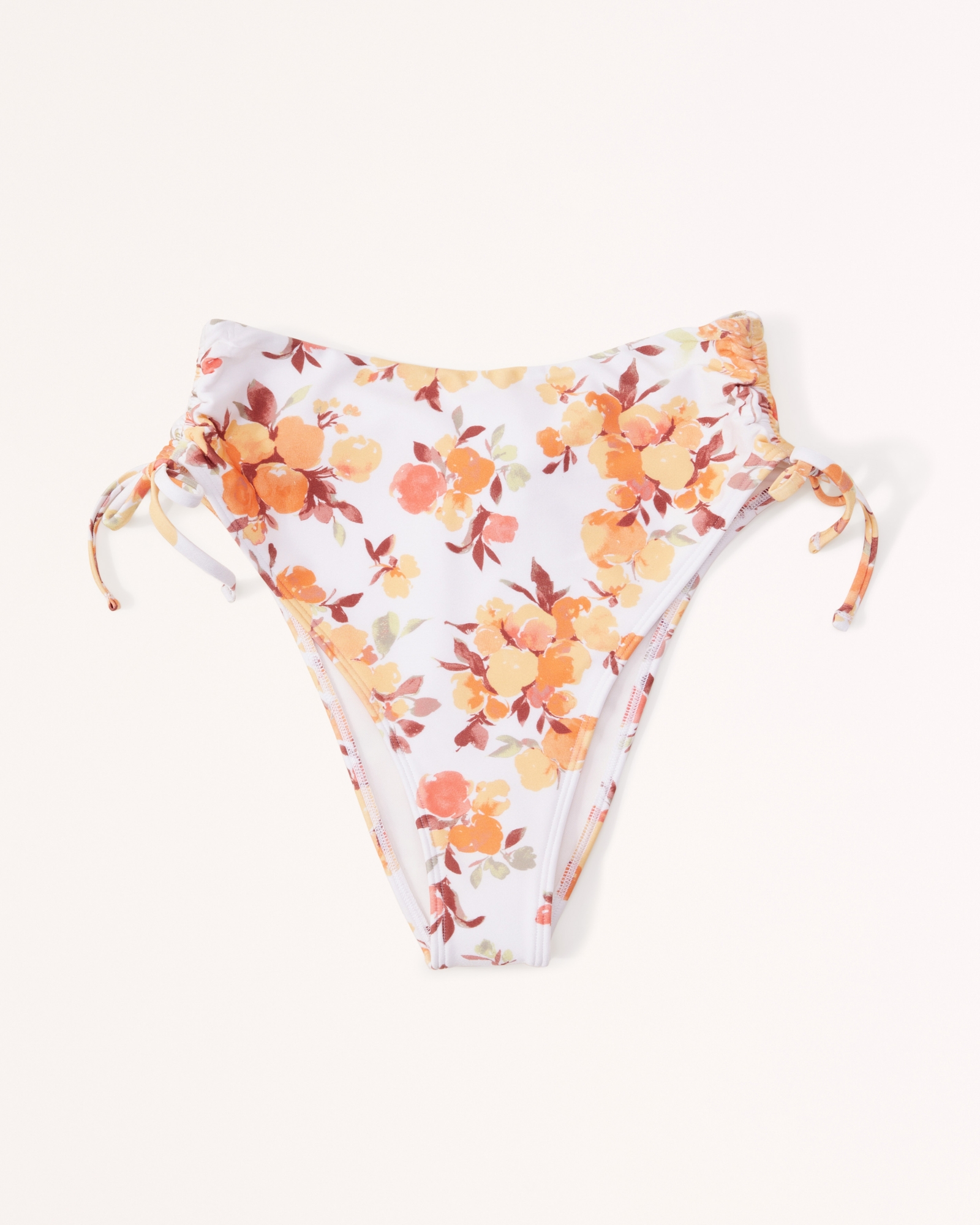 Cinch Tie High-Waist High-Leg Cheeky Bottom