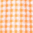 orange gingham