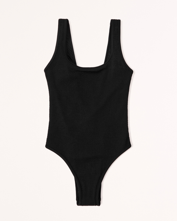 Women's 90s Scoopneck One-Piece Swimsuit | Women's Swimwear | Abercrombie.com