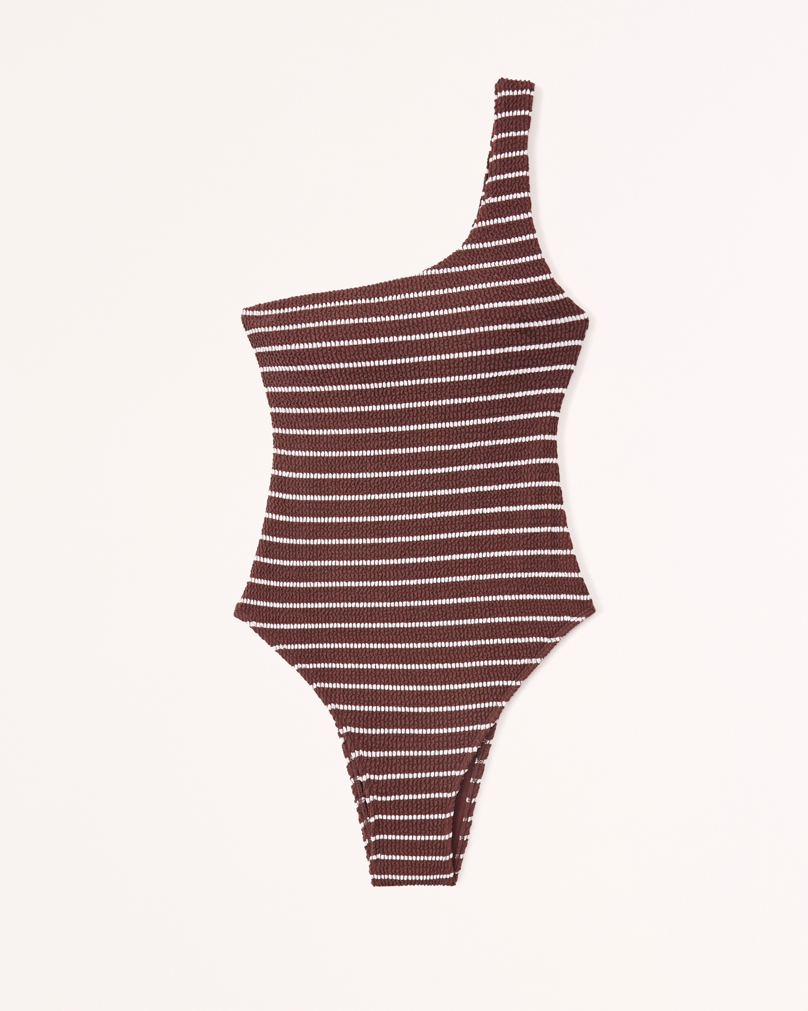 90s One-Shoulder One-Piece Swimsuit