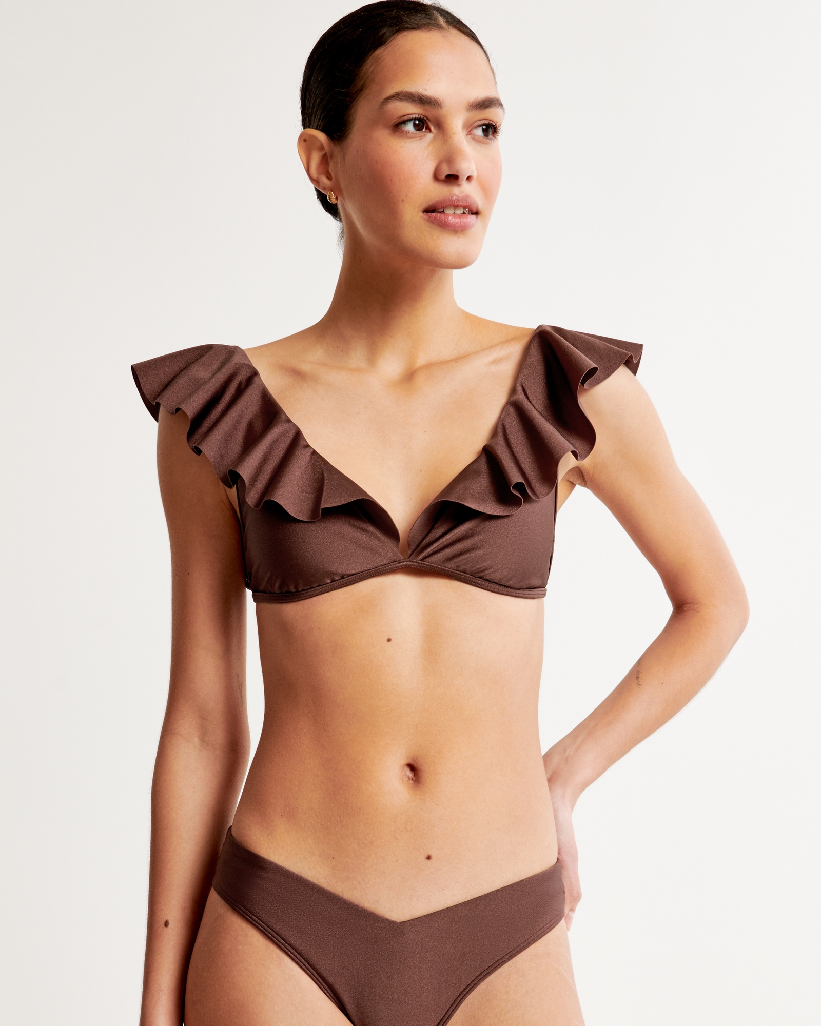 Ruffle Bralette Swim Top