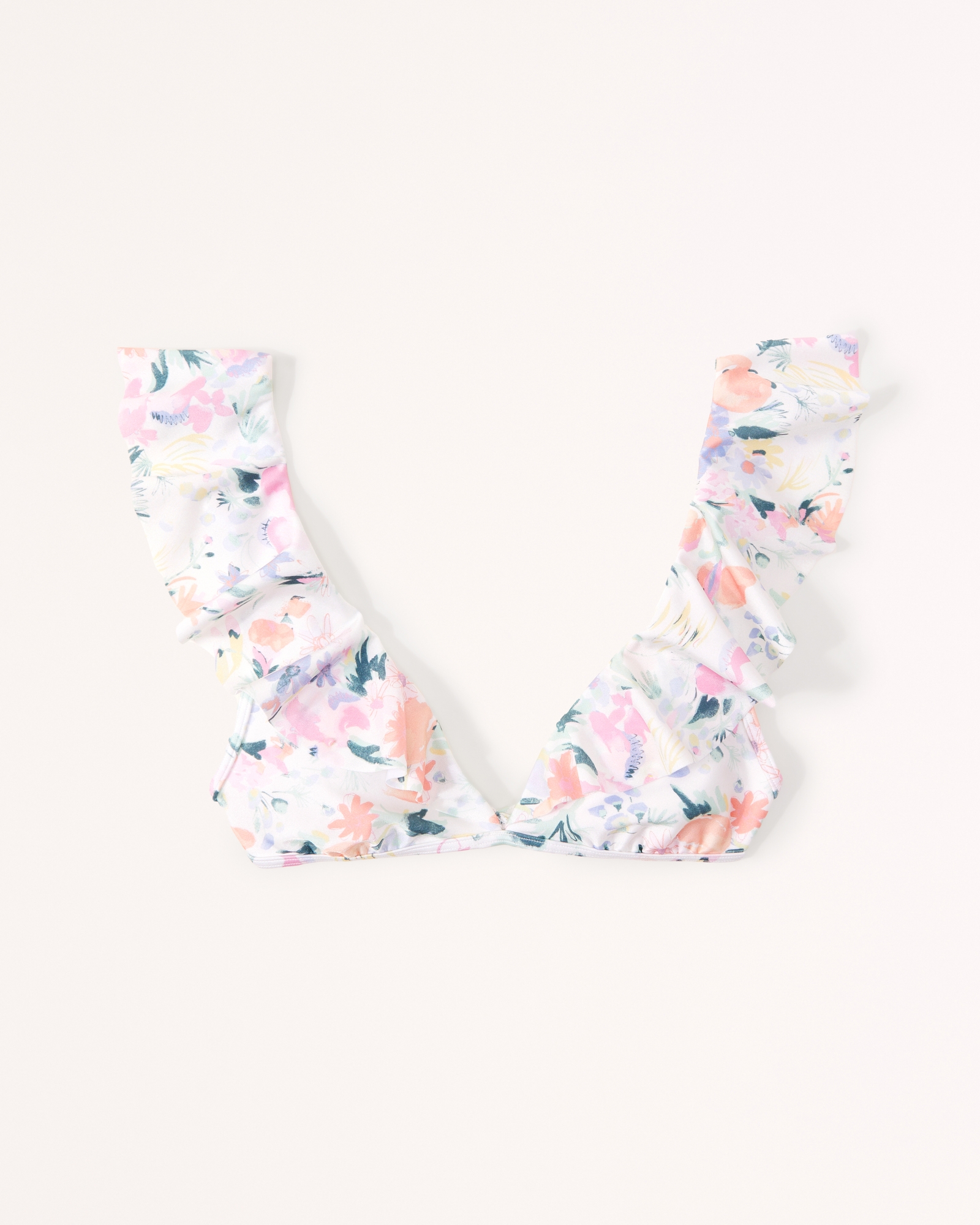 Pride Ruffle Bralette Swim Top