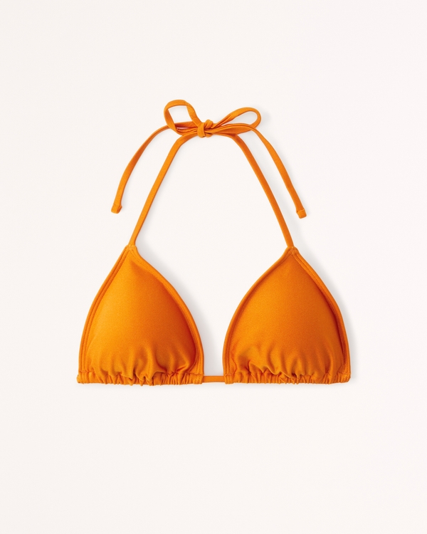 Femme Halter Triangle Bikini Top | Femme Maillots de bain | Abercrombie.com