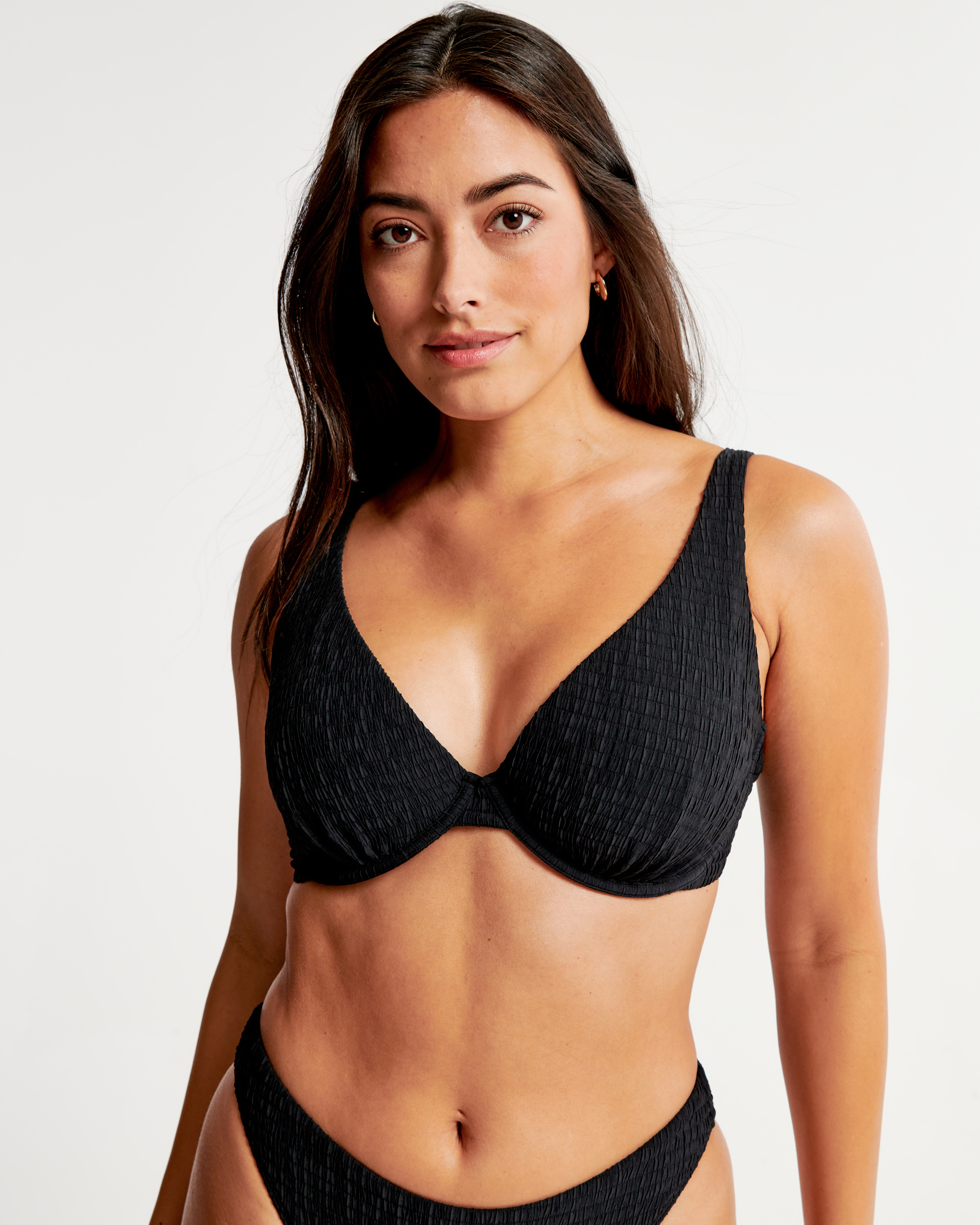 Curve Love High Apex Underwire Bikini Top