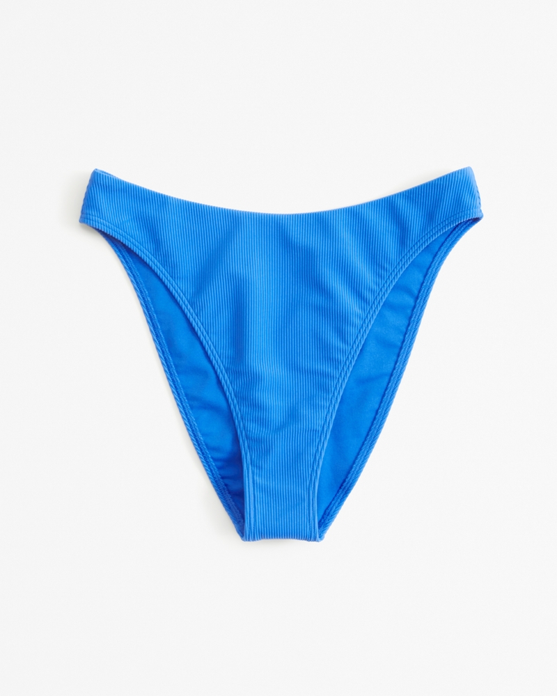 Mid rise high leg bikini bottom online