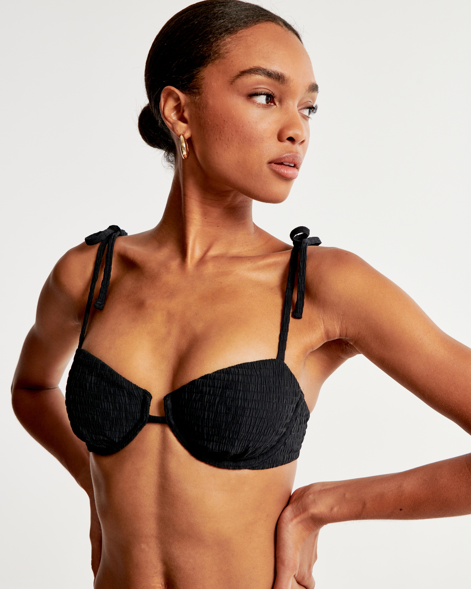 Tie-Strap Underwire Bikini Top