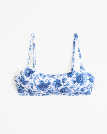 Women s 90s Scoopneck Bralette Swim Top Women s Clearance Abercrombie