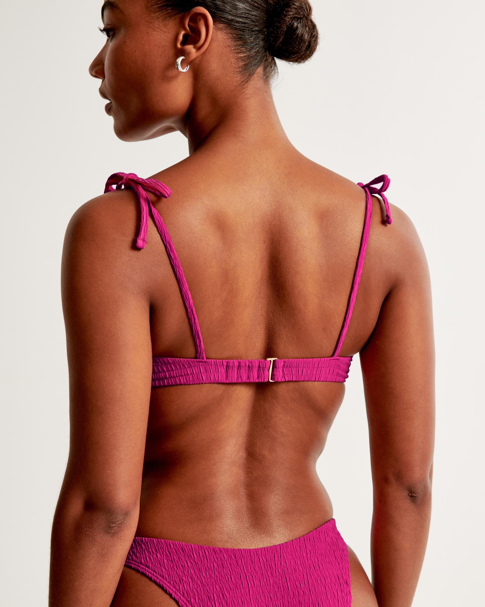 Summer Ladies Swimwear Irregular Straps Sexy Tight Swimsuit Dissolving  Bikini (Brown, M) : : Fashion