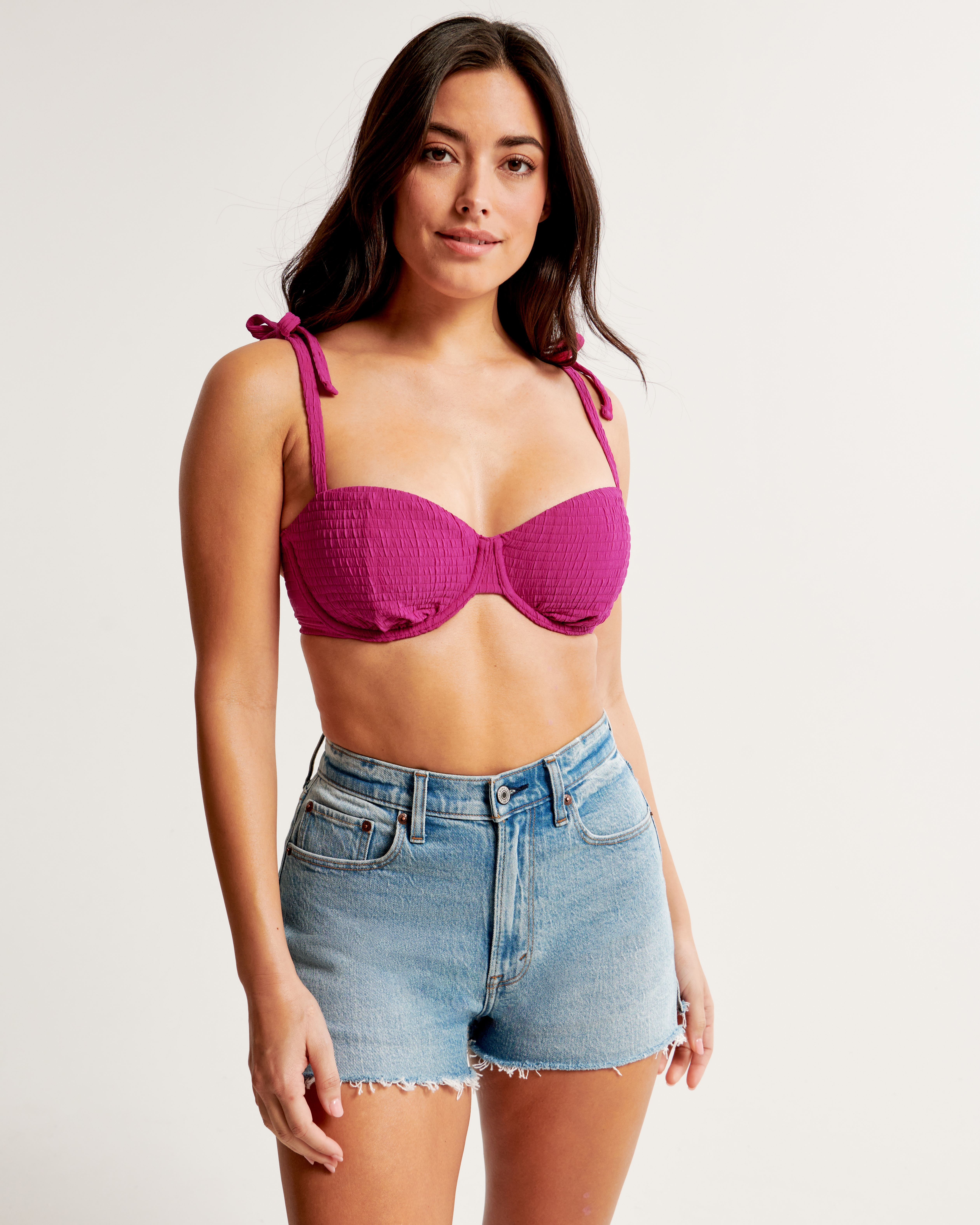 Women's Curve Love High Apex Underwire Bikini Top | Women's