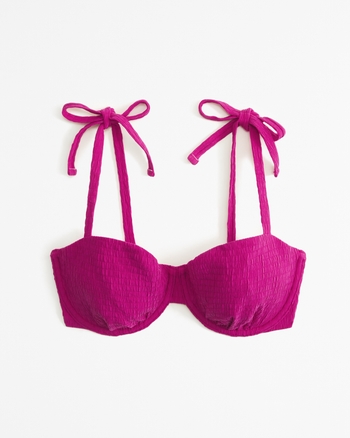 A.Che Underwire Halter Tie Back Bikini Top Size M (32E, 34DD, 36D, 38C)
