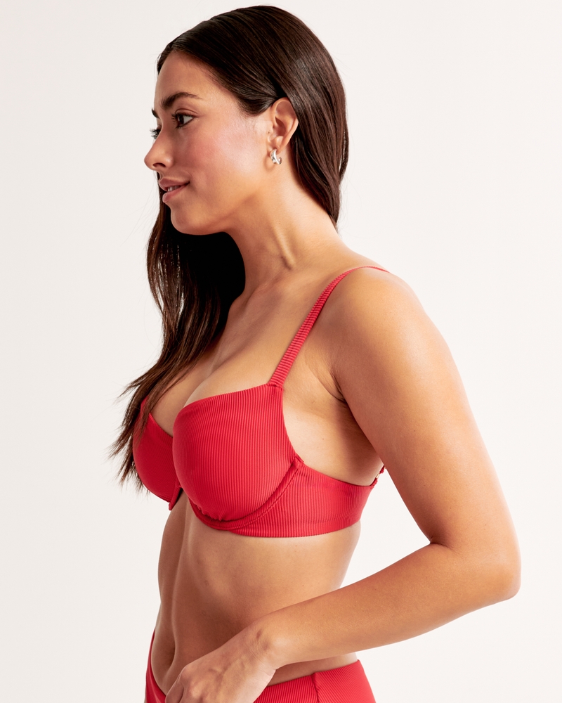 Curve Love 90s Clean Underwire Bikini Top