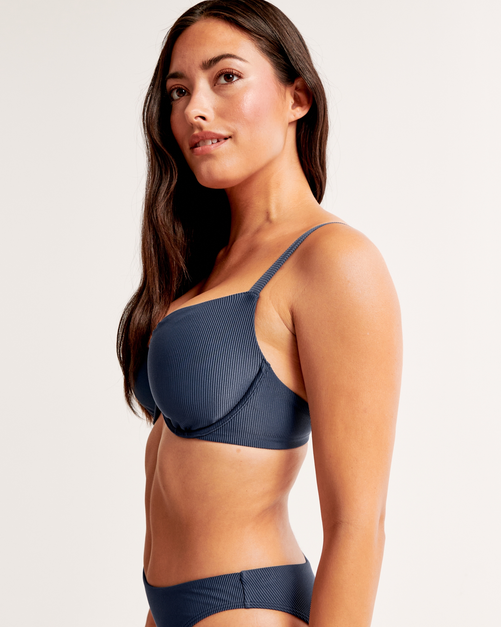 Curve Love 90s Clean Underwire Bikini Top
