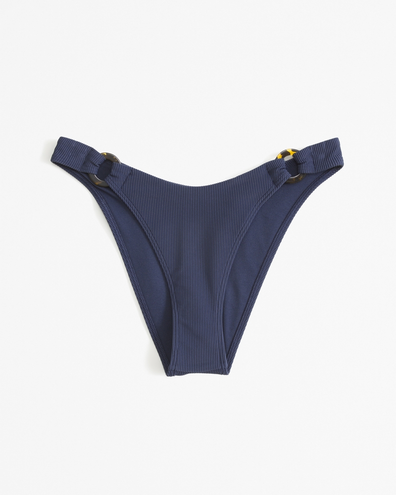 O-Ring High-Leg Cheeky Bottom