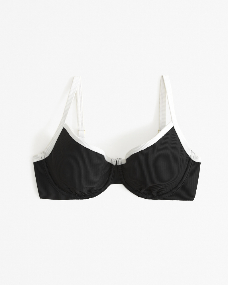 Women's Curve Love 90s Clean Underwire Bikini Top