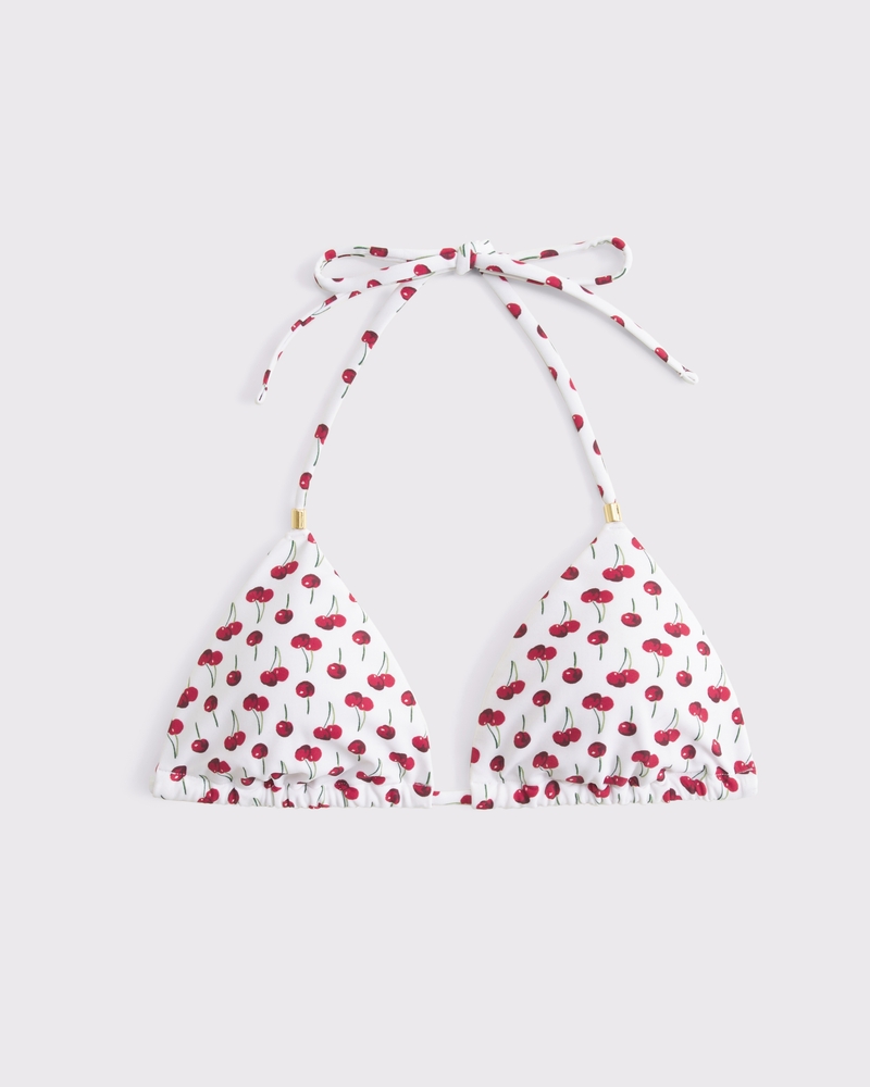 Women's Beaded Halter String Triangle Bikini Top | Women's