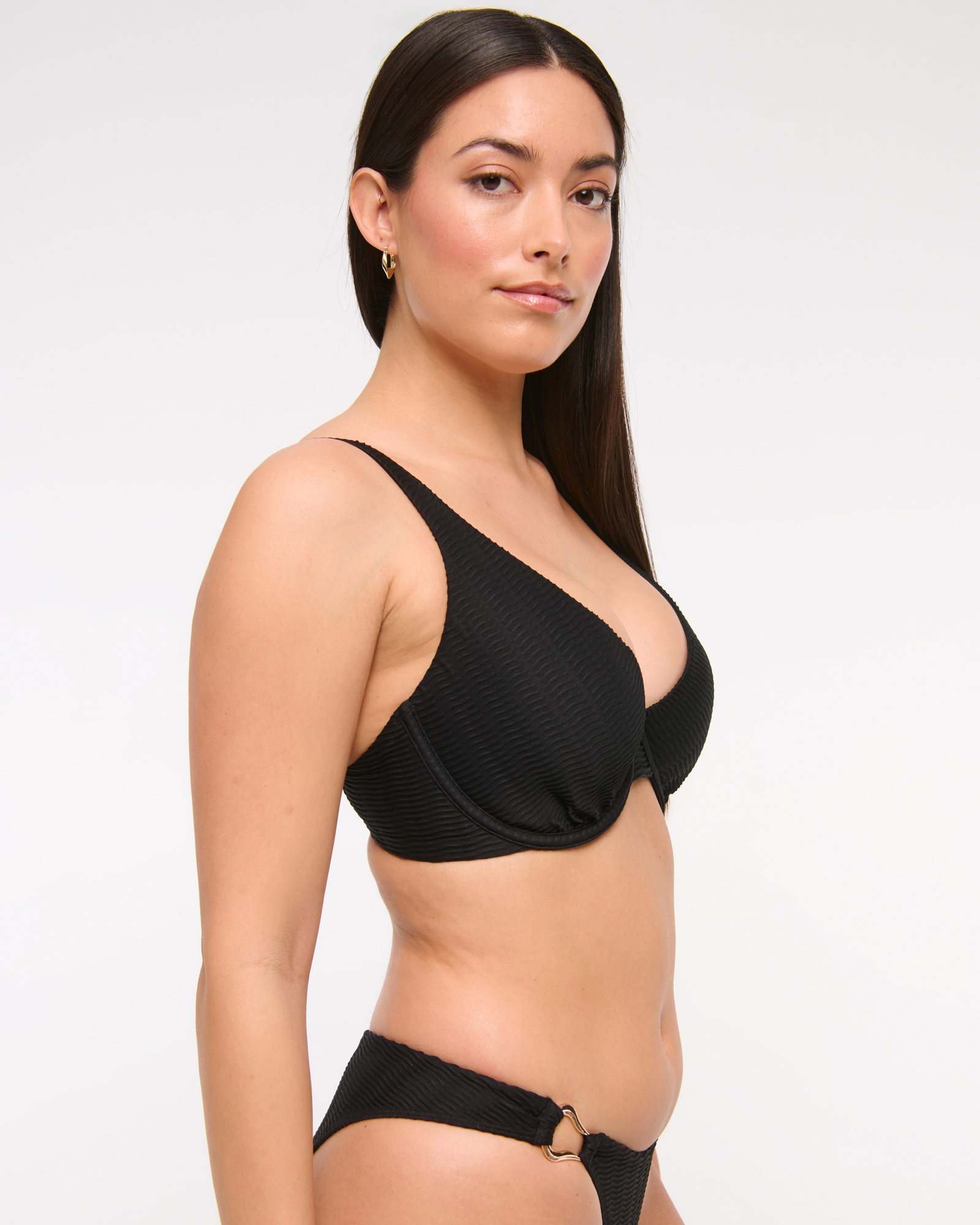 Curve Love High Apex Underwire Bikini Top
