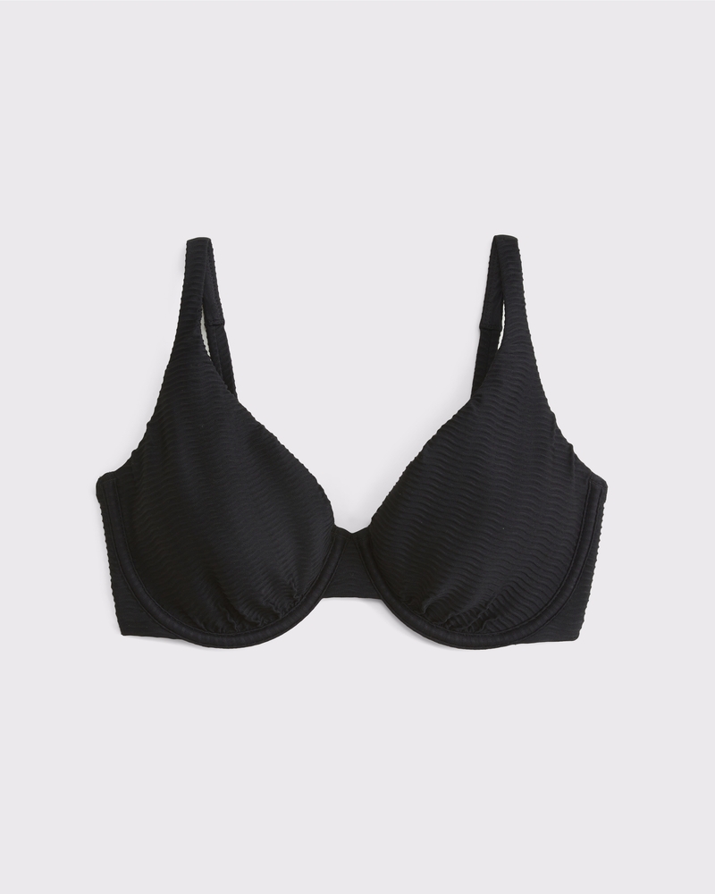 Curve Love High Apex Underwire Bikini Top