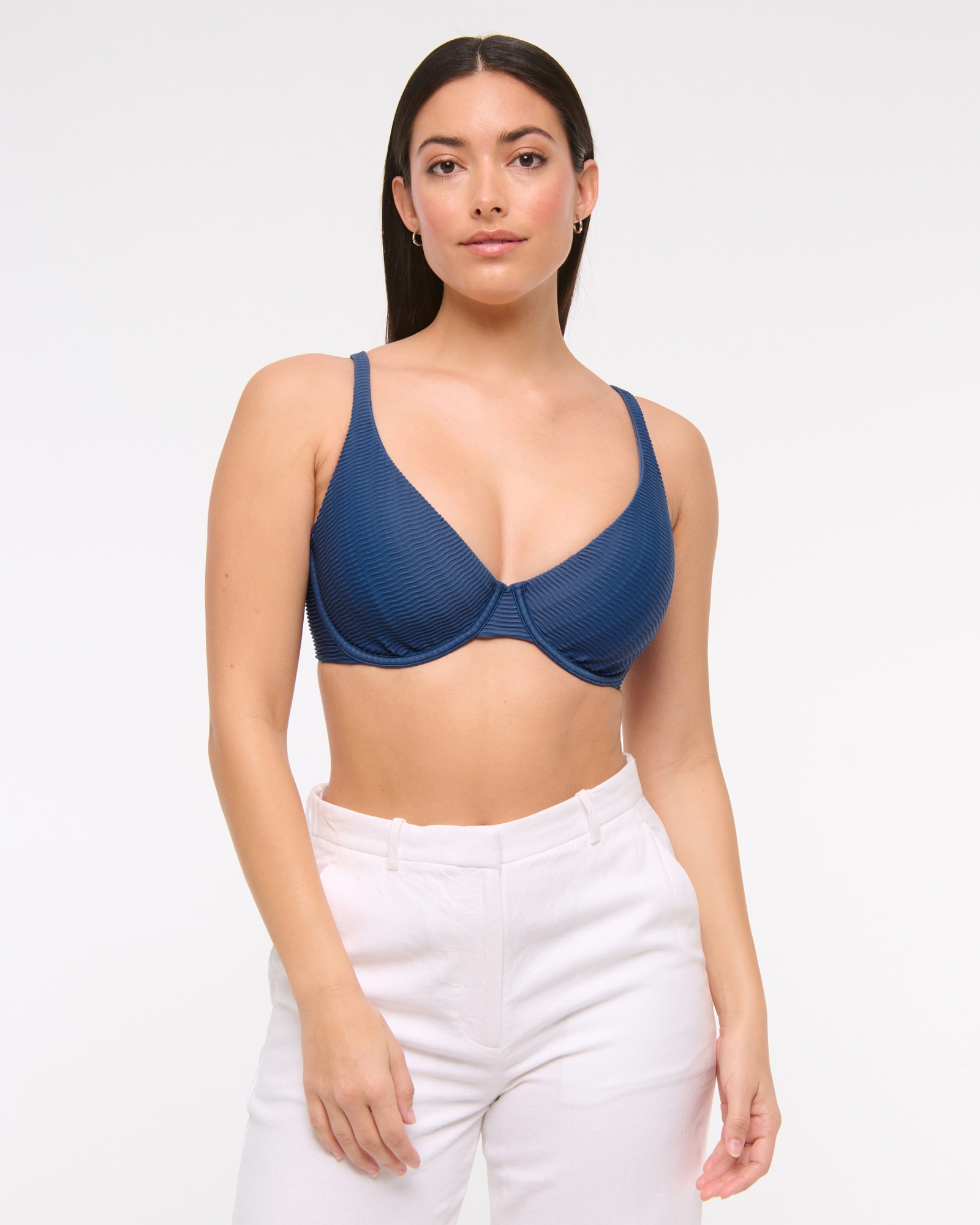 Curve Love High Apex Underwire Bikini Top