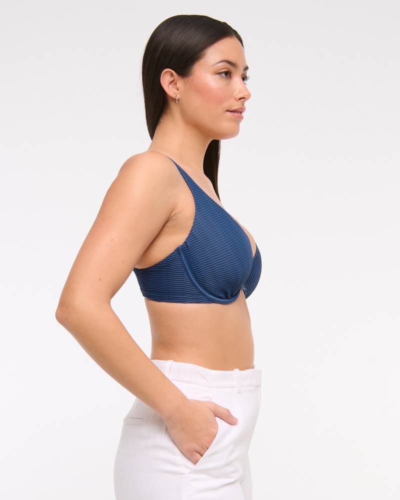 Curve Love High Apex Underwire Bikini Top