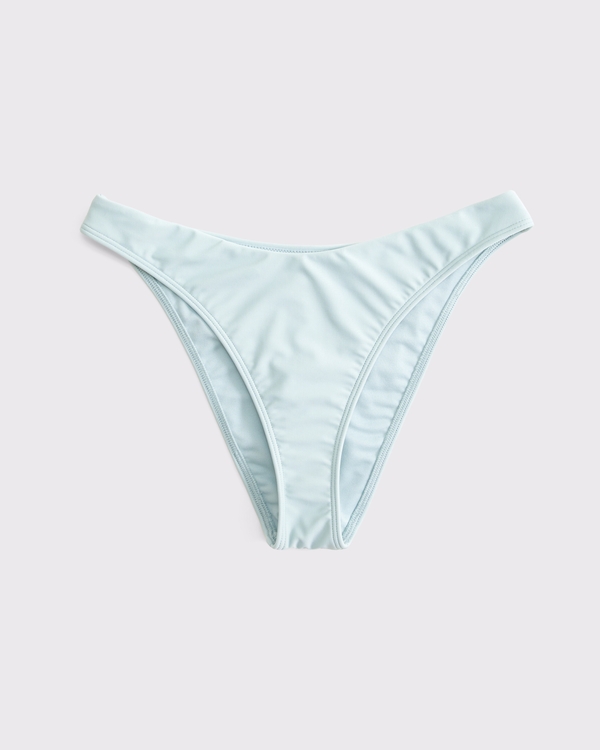 High-Leg Cheeky Bottom, Light Blue view 1