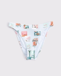 Mid Rise High-Leg Moderate Bottom