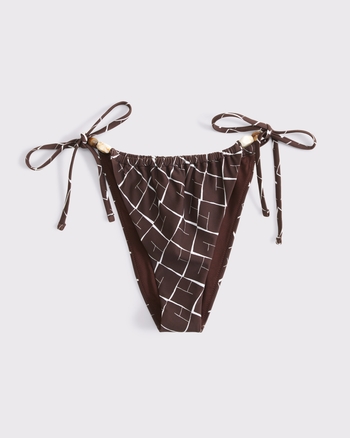Women's Low Rise Ruched Tie-Side Cheeky Bottom | Women's Clearance | Abercrombie.com
