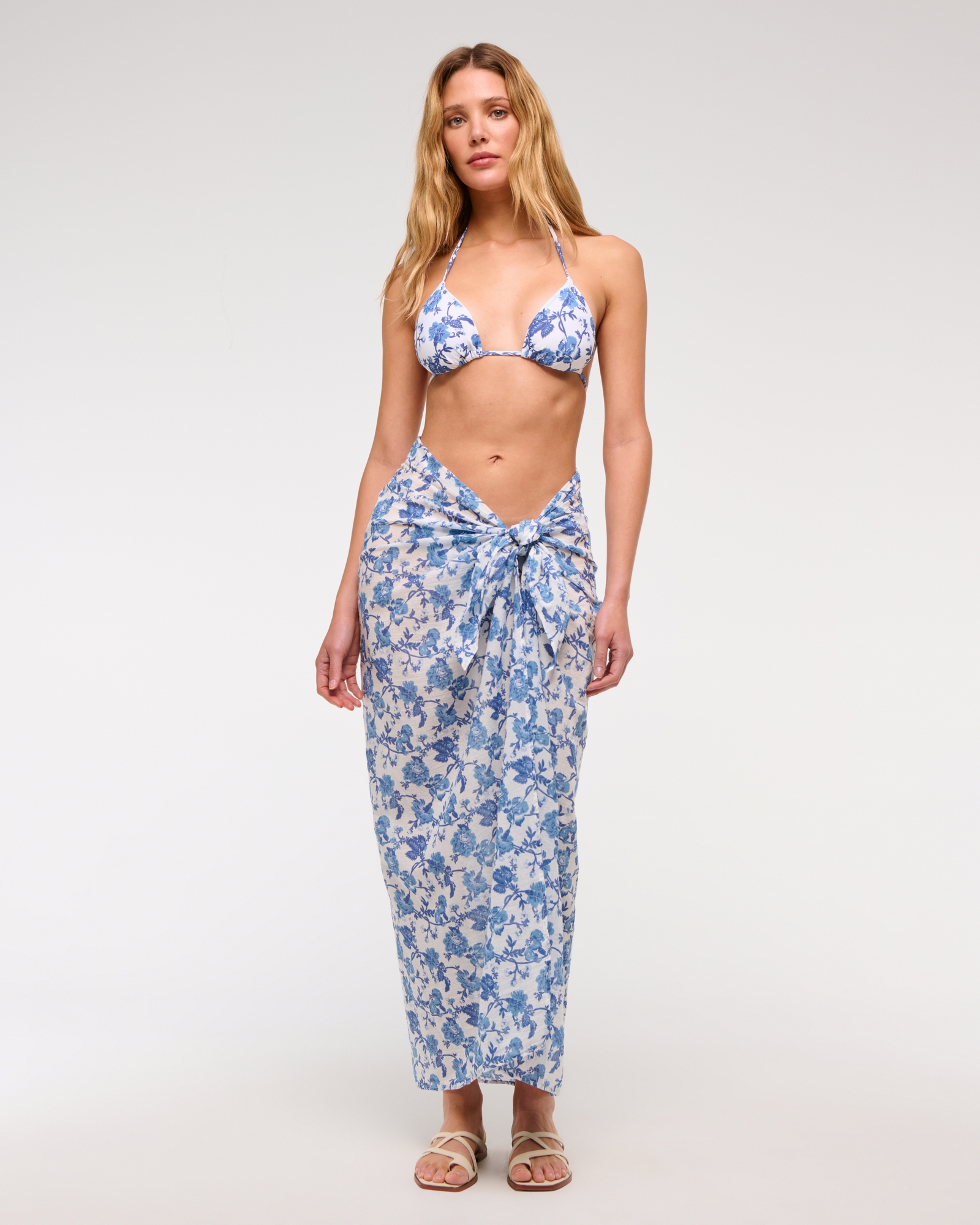 Long-Length Sarong Coverup