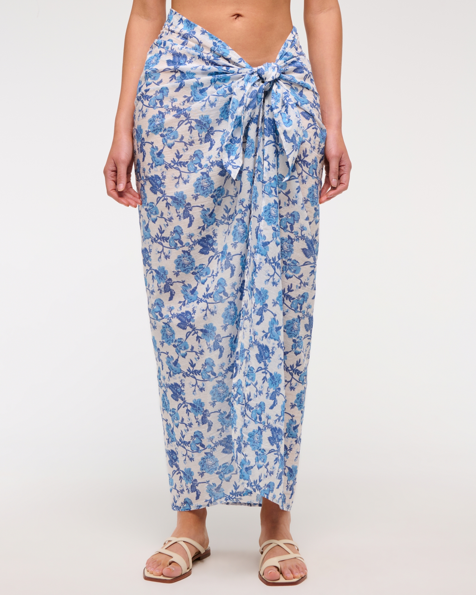 Long-Length Sarong Coverup