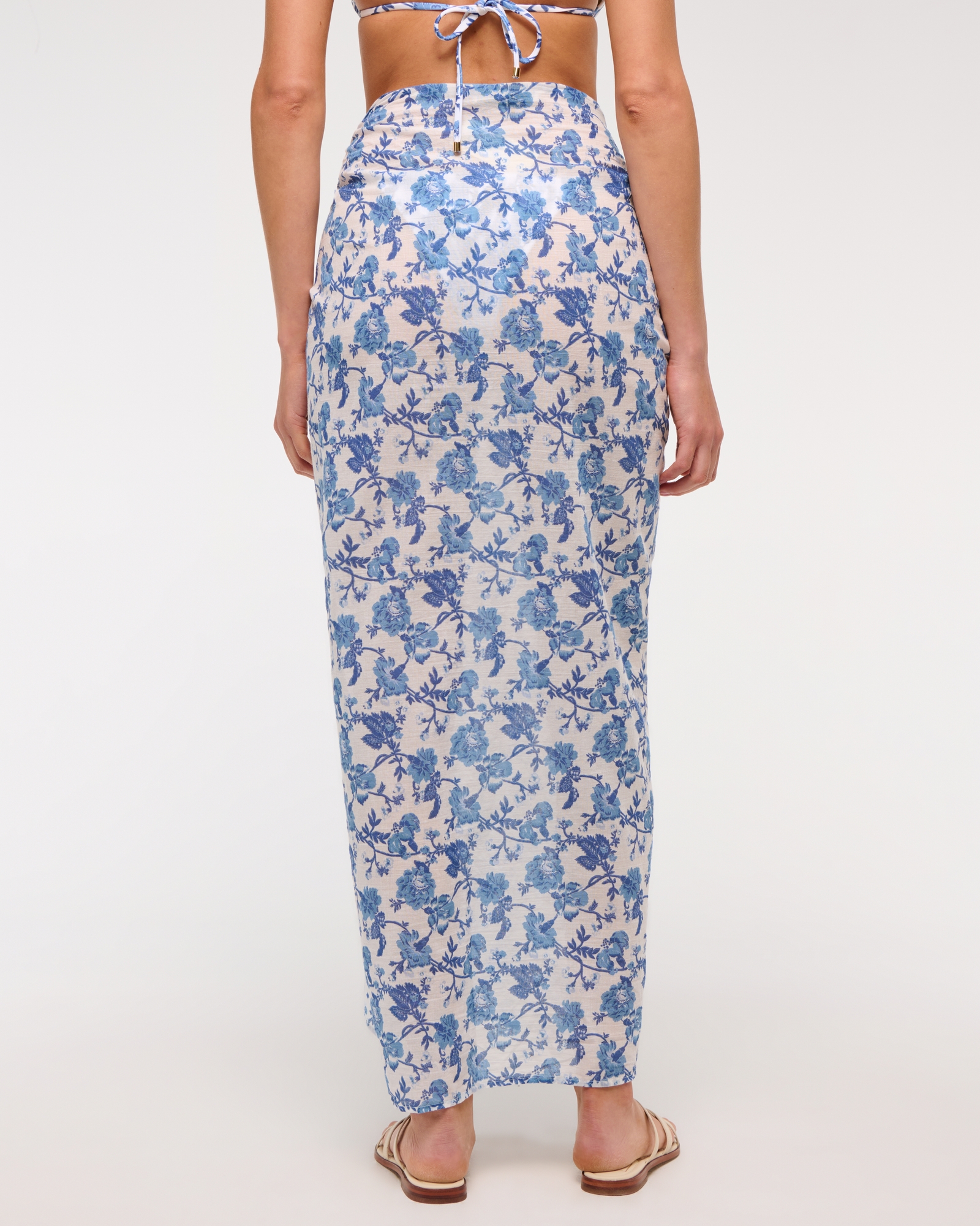 Long-Length Sarong Coverup